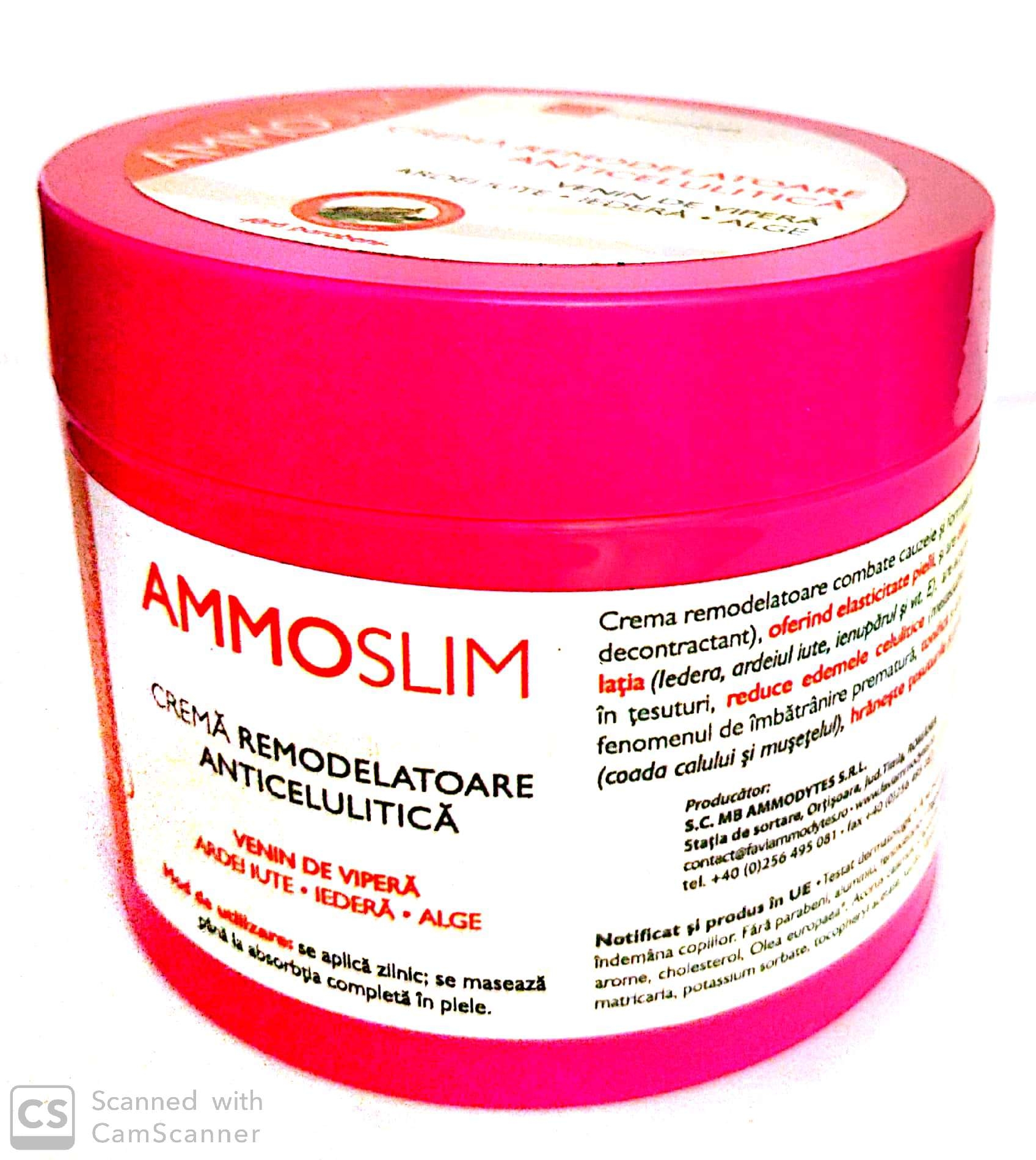 Ammoslim Crema Anticelulitica 300 Ml Venin Vipera Faviammodytes
