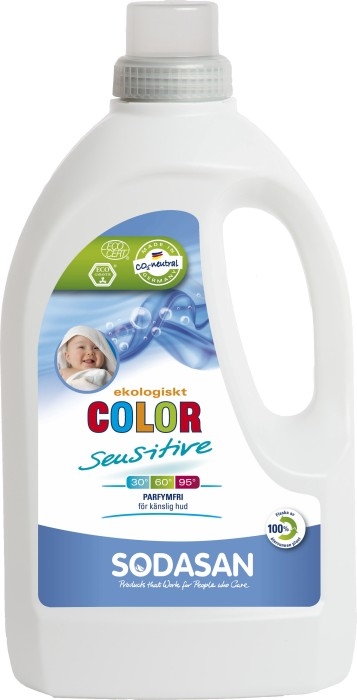 Detergent Bio Lichid Rufe Albe Si Color Sensitiv Hipoalergen Sodasan