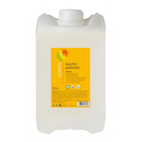 Detergent Ecologic Pt. Spalat Vase Galbenele 5l