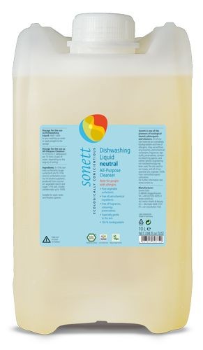 Detergent Ecologic Pt. Spalat Vase Neutru 10l Sonett