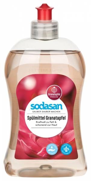 Detergent Vase Lichid Bio Rodie 500 Ml Sodasan