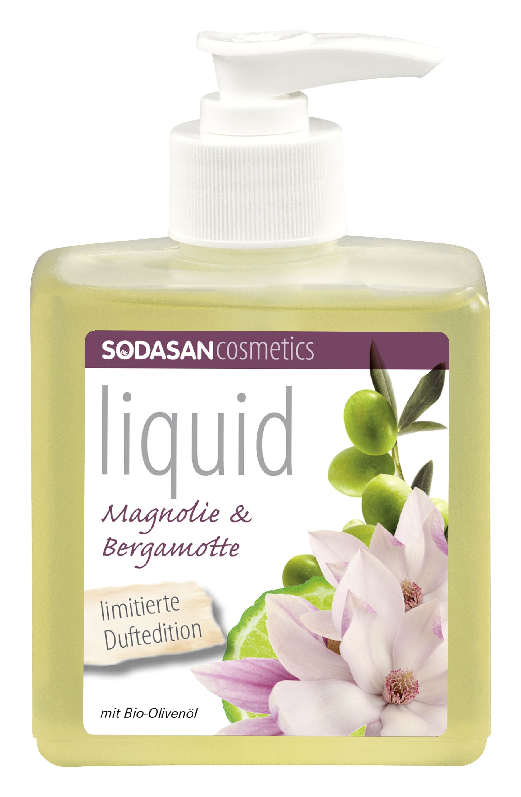 Sapun Lichid/gel De Dus Bio Magnolie Bergamota 300 Ml Sodasan