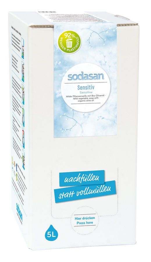 Sapun Lichid/gel De Dus Bio Sensitiv 5 L Sodasan
