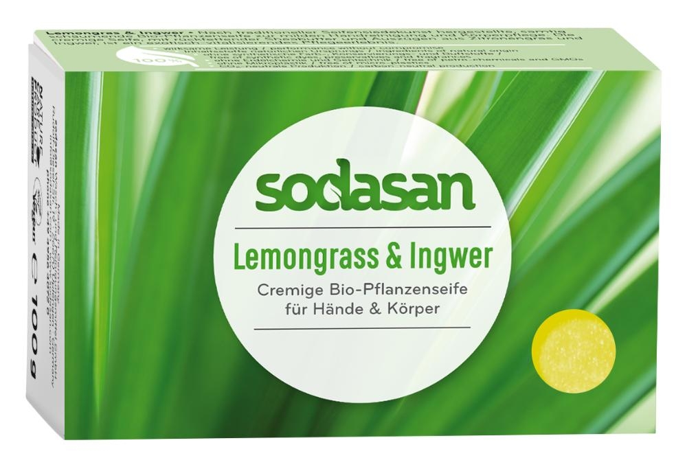 Sapun Crema Bio Lemongrass 100 Gr Sodasan