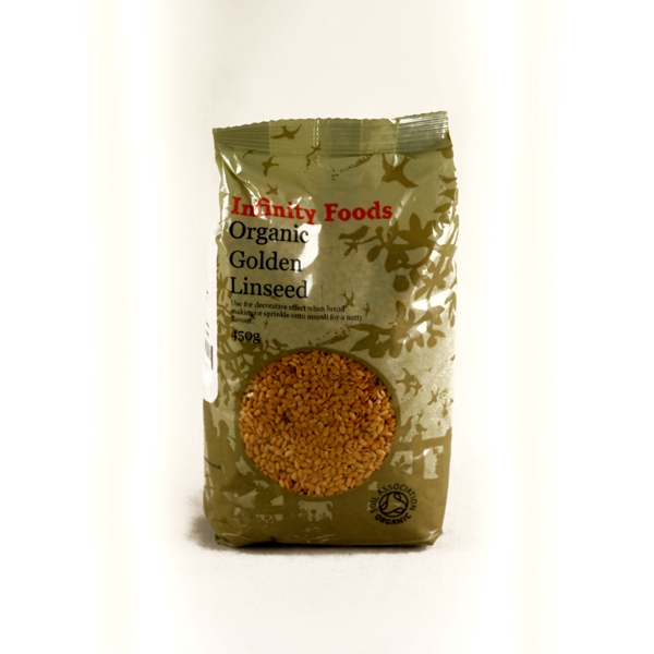 Seminte De In Auriu Crude, Organice Infinity Foods , 250 G