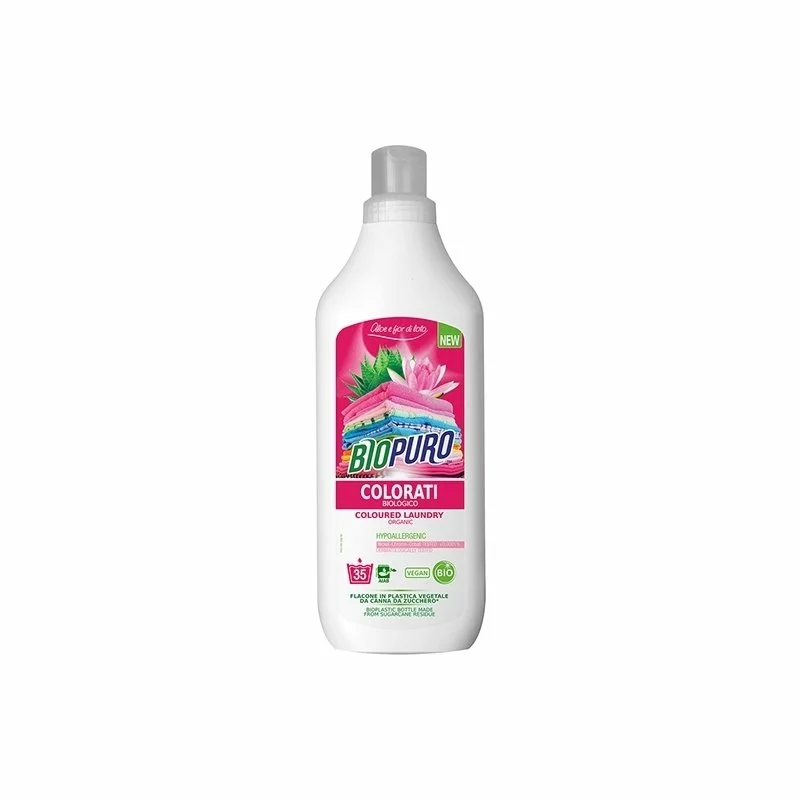 Detergent Bio Hipoalergen Pentru Rufe Colorate 1l Biopuro