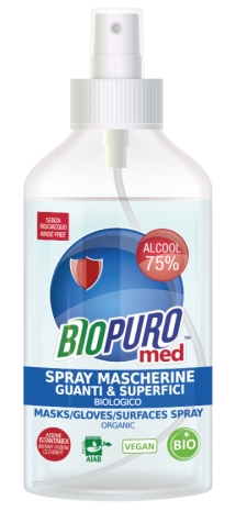 Spray Bio Igienizant Pentru Masca, Manusi si Suprafete 250ml Biopuro