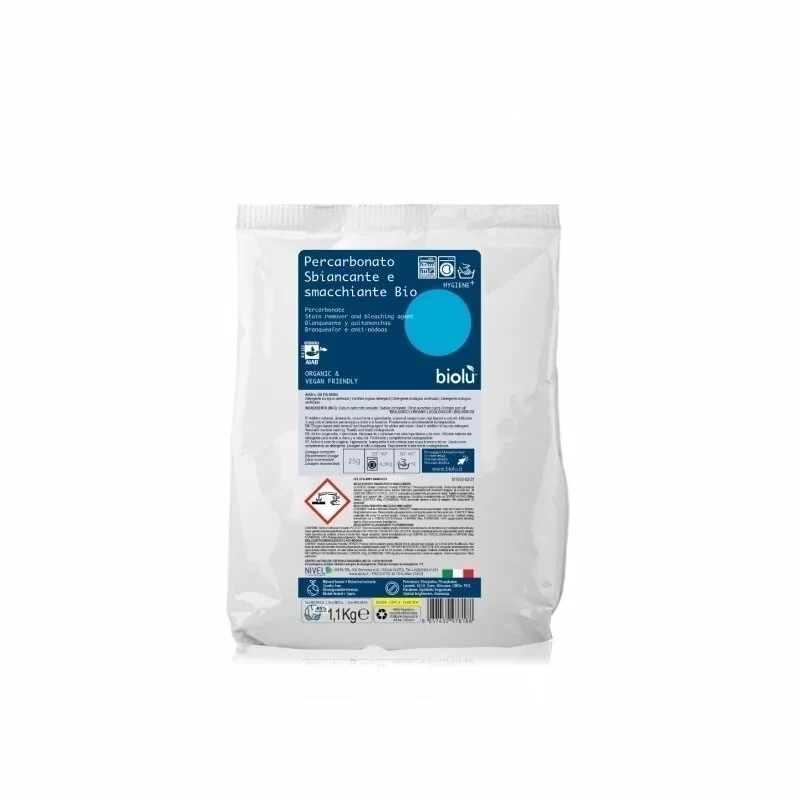 Detergent ecologic pentru indepartat pete, pudra (percarbonat), 1100g, Biolu