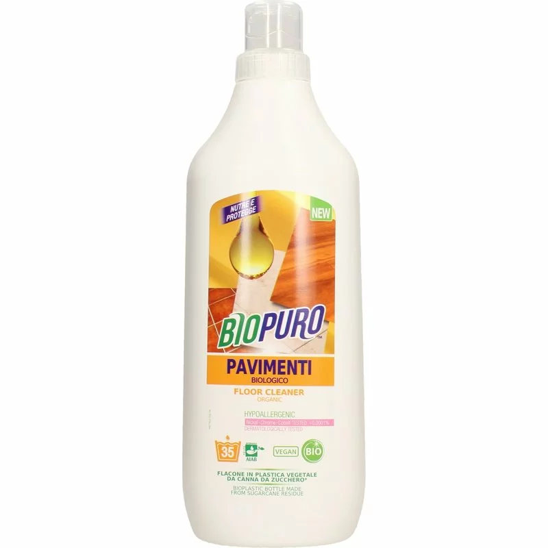 Detergent hipoalergen pentru pardoseli, bio, 1L - Biopuro