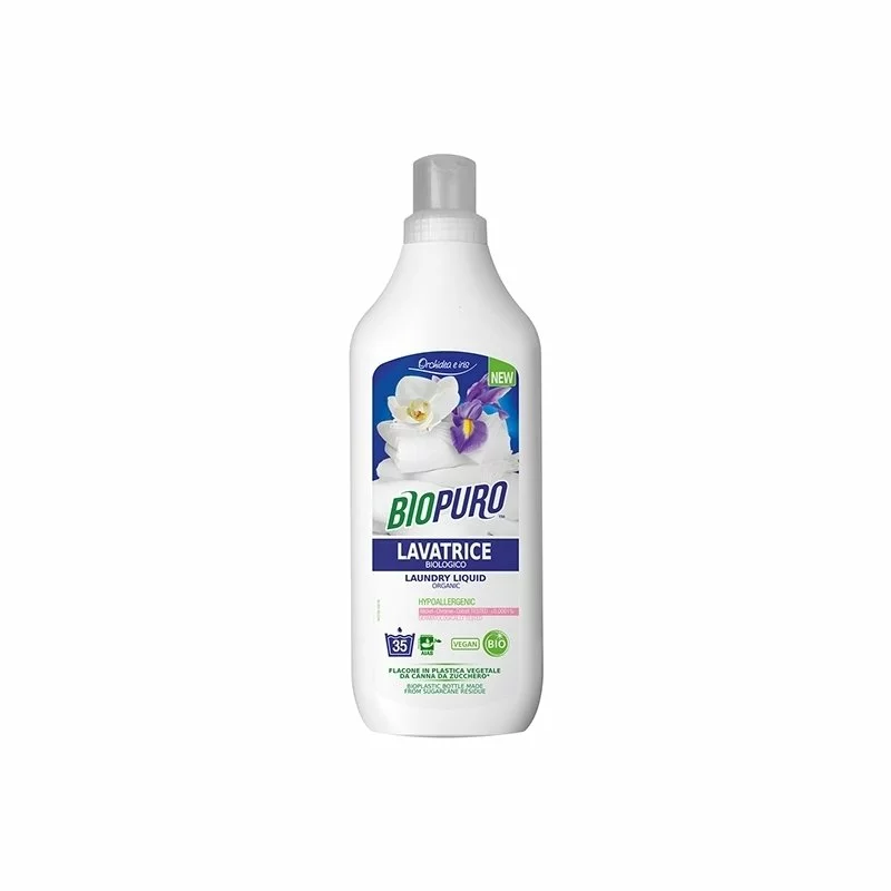 Detergent Bio Hipoalergen Pentru Rufe Albe si Colorate 1l Biopuro