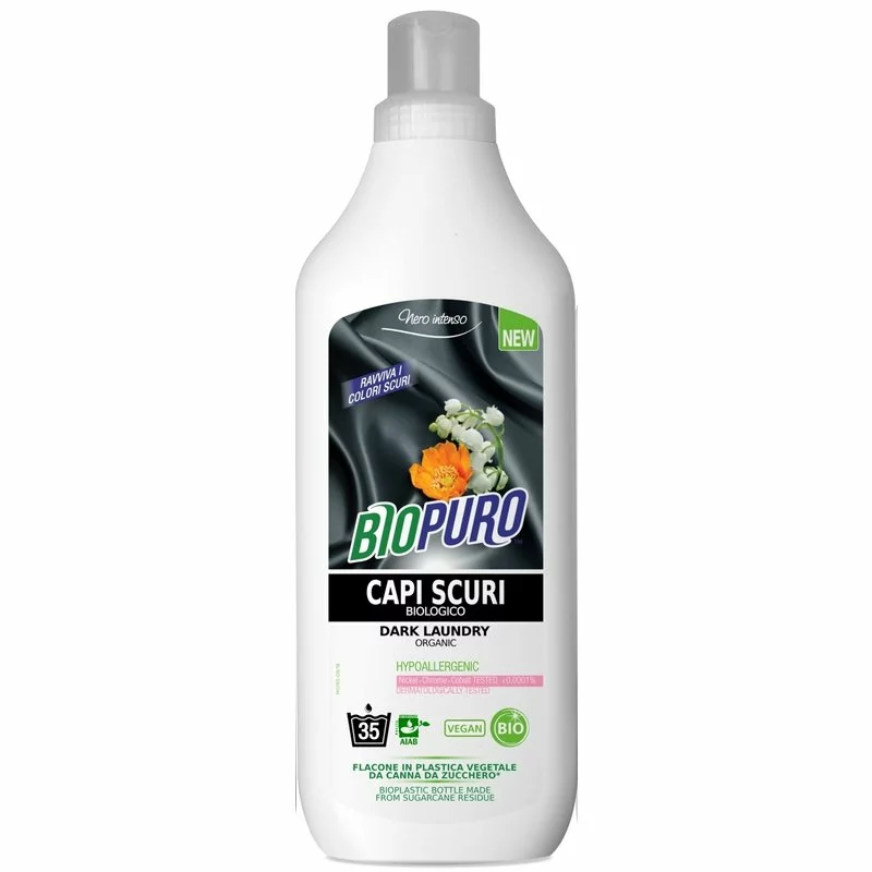 Detergent Bio Hipoalergen Pentru Rufe Negre 1l Biopuro