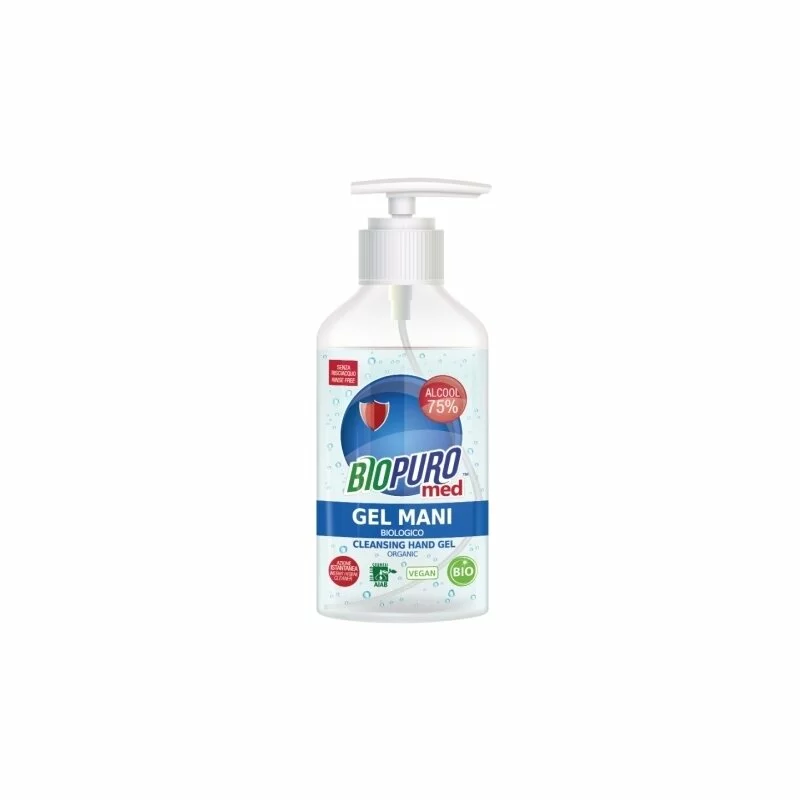 Gel igienizant pentru maini bio, 250ml - Biopuro