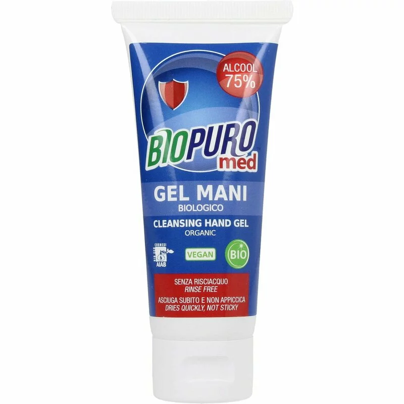 Gel igienizant pentru maini bio, 75ml - Biopuro