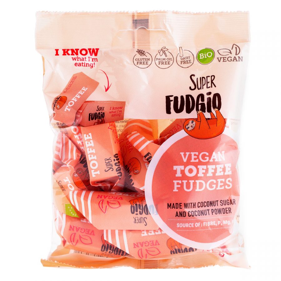 Caramele eco - aroma toffee 150g Super Fudgio