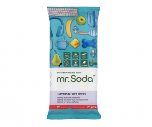 Servetele Umede Universale Cu Bicarbonat De Sodiu, 25 Bucati, Mr.soda