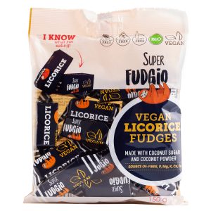 Caramele Aroma Lemn Dulce, Bio, 150g, Super Fudgio