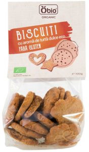 Biscuiti Cu Aroma De Turta Dulce Fara Gluten Bio 100g Obio