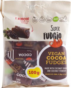 Caramele Aroma Cacao, Bio, 100g, Super Fudgio