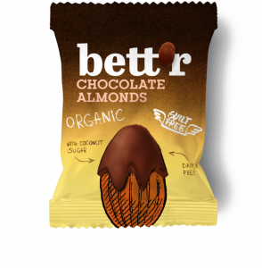 Migdale Invelite In Ciocolata Eco 40g Bettr