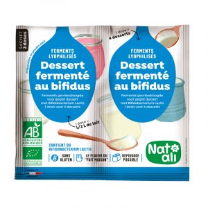 Ferment Pentru Deserturi Cu Bifidus, Bio, 2x 6g, Nat Ali