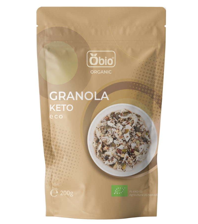 Granola keto bio 200g Obio