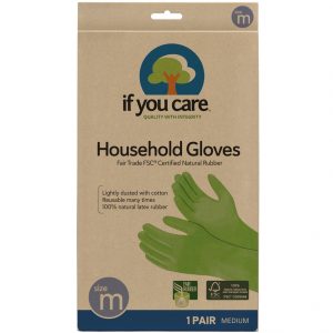 Manusi Din Cauciuc Natural, Uz Casnic, Marimea M, If You Care