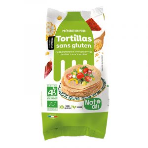 Mix Pentru Tortilla Fara Gluten, Bio, 200g, Nat Ali
