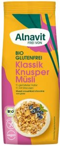 Musli Crocant Clasic Fara Gluten, Bio, 350g Alnavit