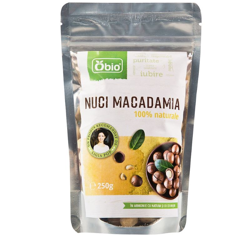 Nuci macadamia eco 250g OBIO