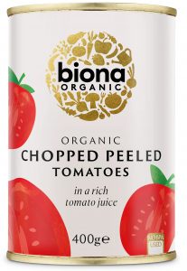 Rosii Decojite Si Maruntite Bio 400g Biona