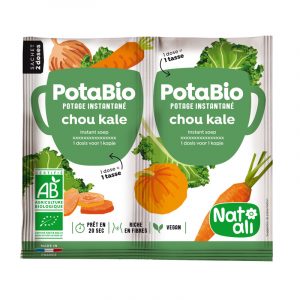Supa Instant Cu Varza Kale Si Legume, Bio, 2x 8.5g, Nat Ali