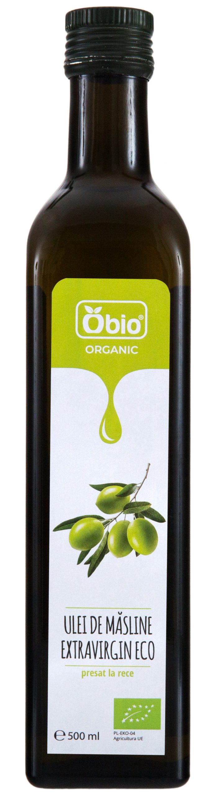 Ulei de masline extravirgin bio 500ml Obio