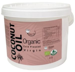 Ulei De Cocos Virgin Raw Bio 3 Litri Amrita