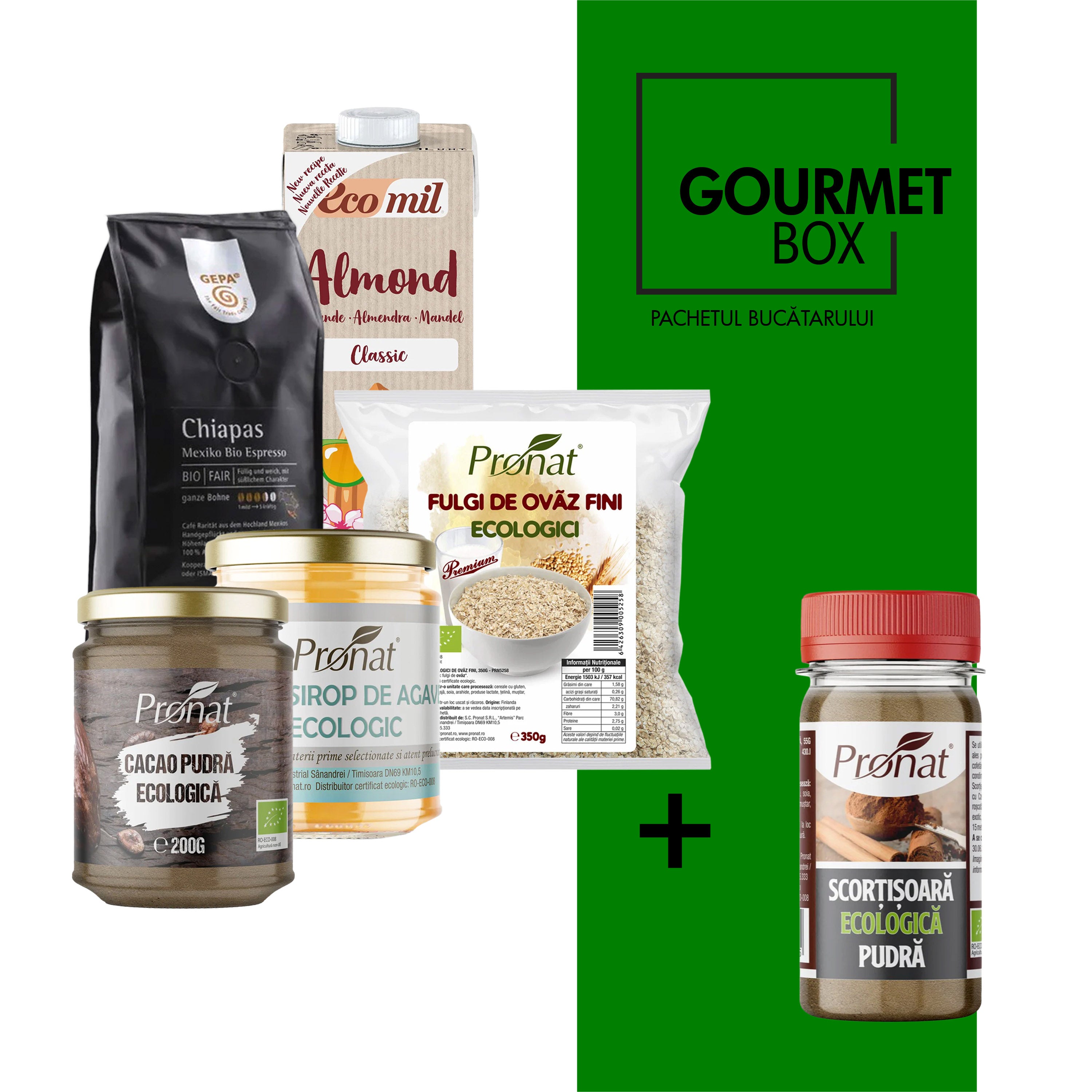 Gourmet Box  – Tiramisu cremos, fara zahar, Pronat